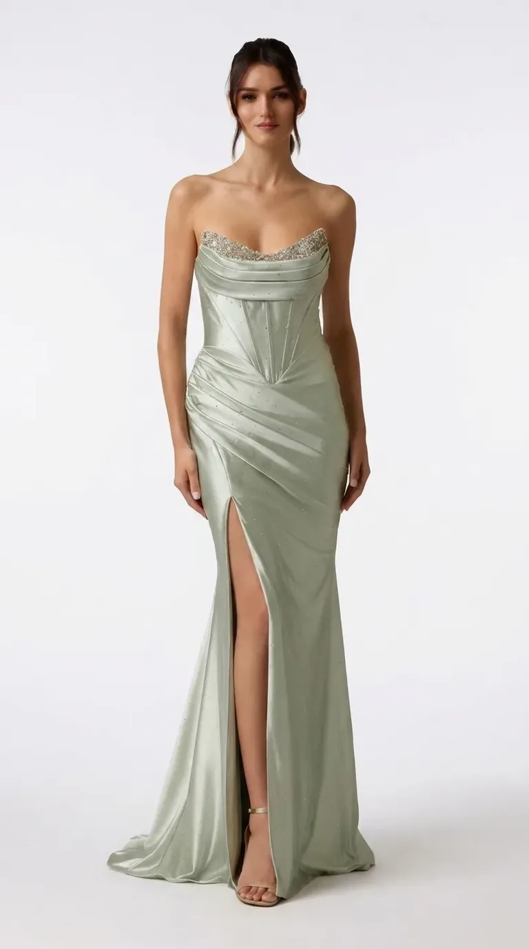 Vestido Pistacho