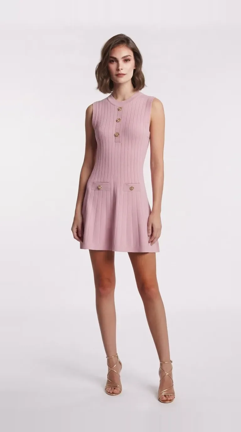 Vestido Fresa