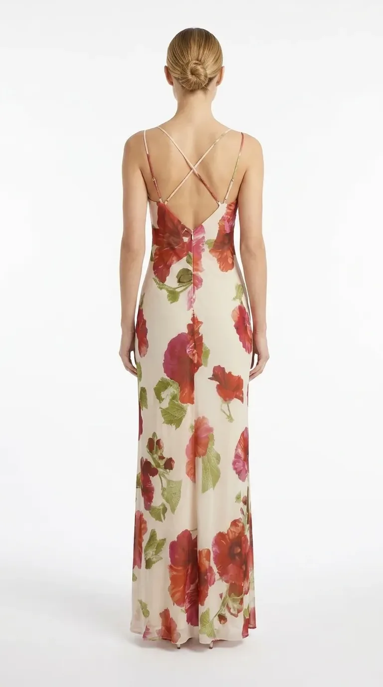 Vestido Carmín