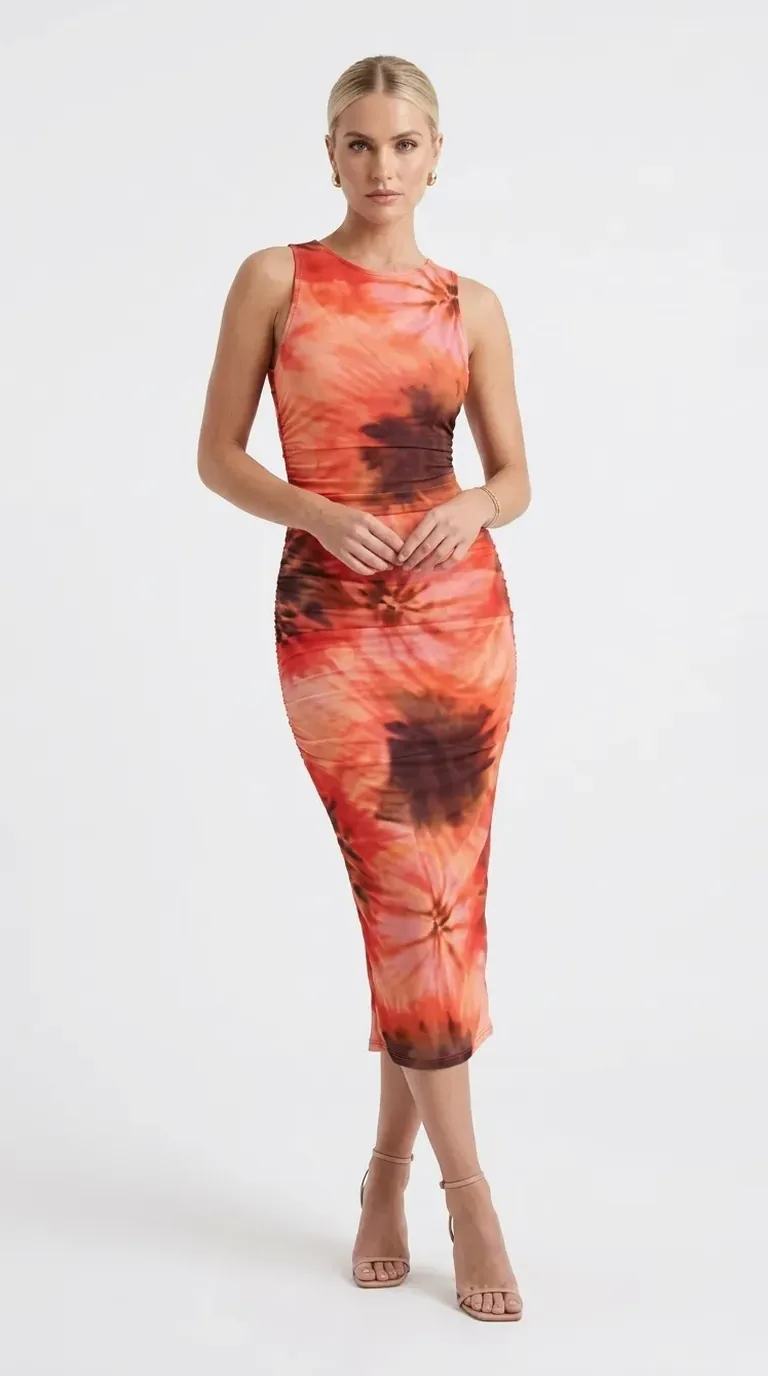 Vestido Terracota
