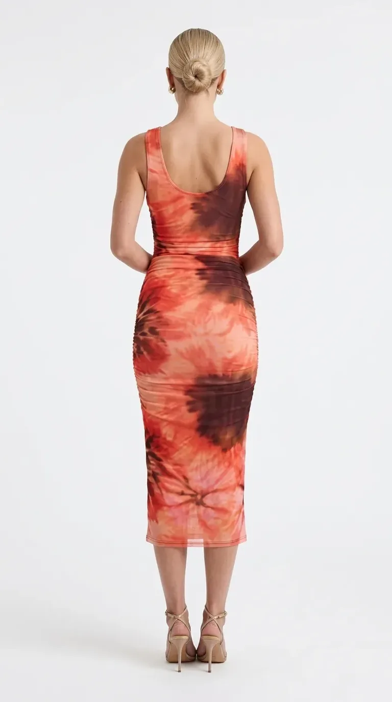 Vestido Terracota