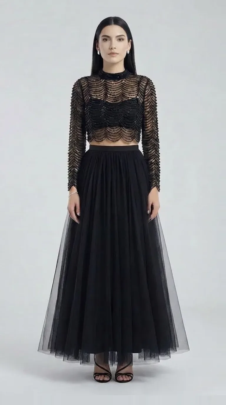 Vestido Guipur