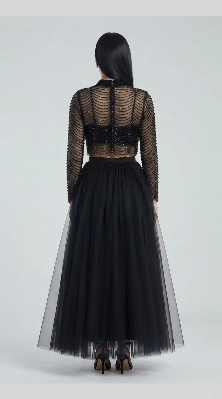 Vestido Guipur