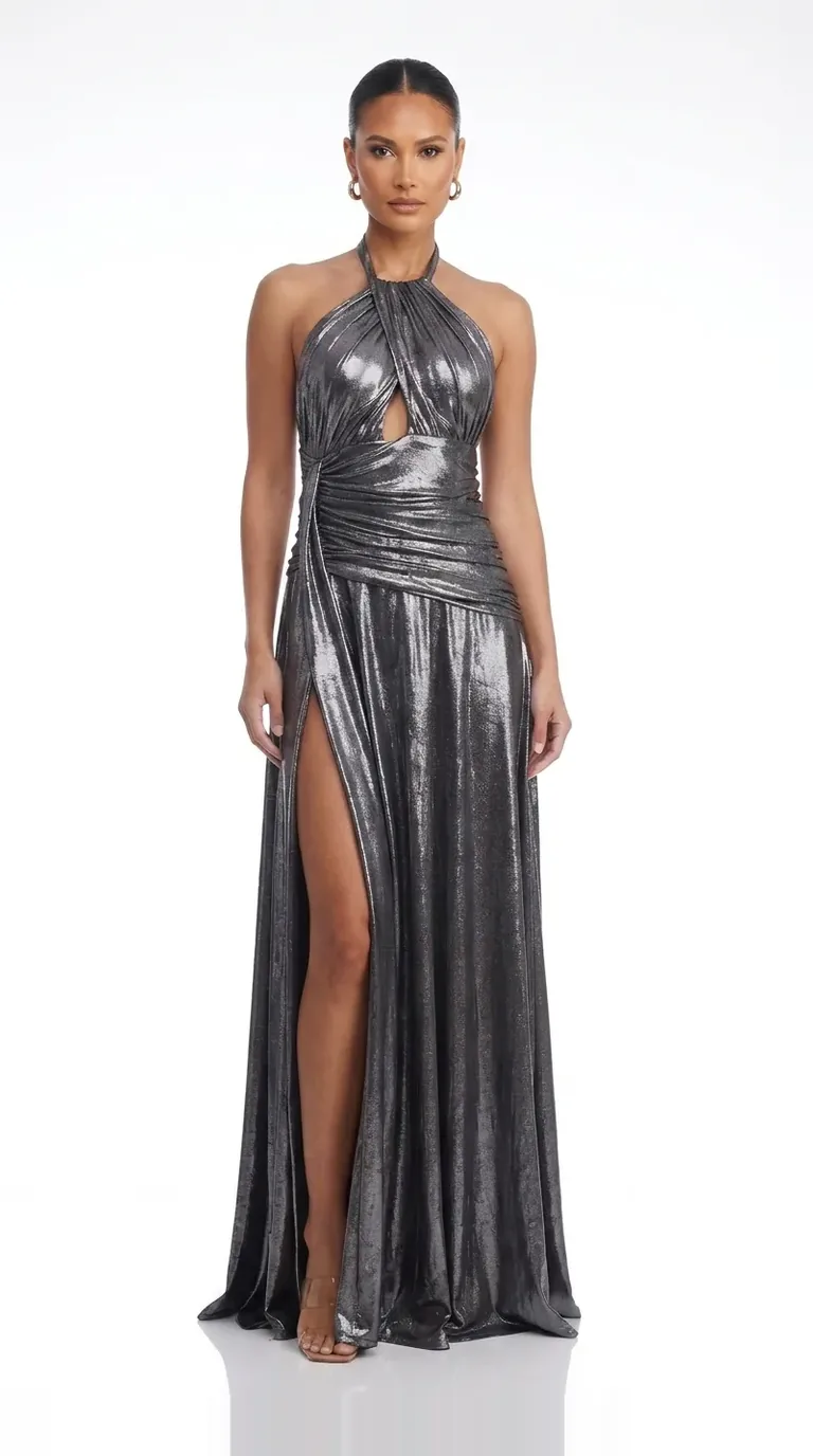 Vestido Platino