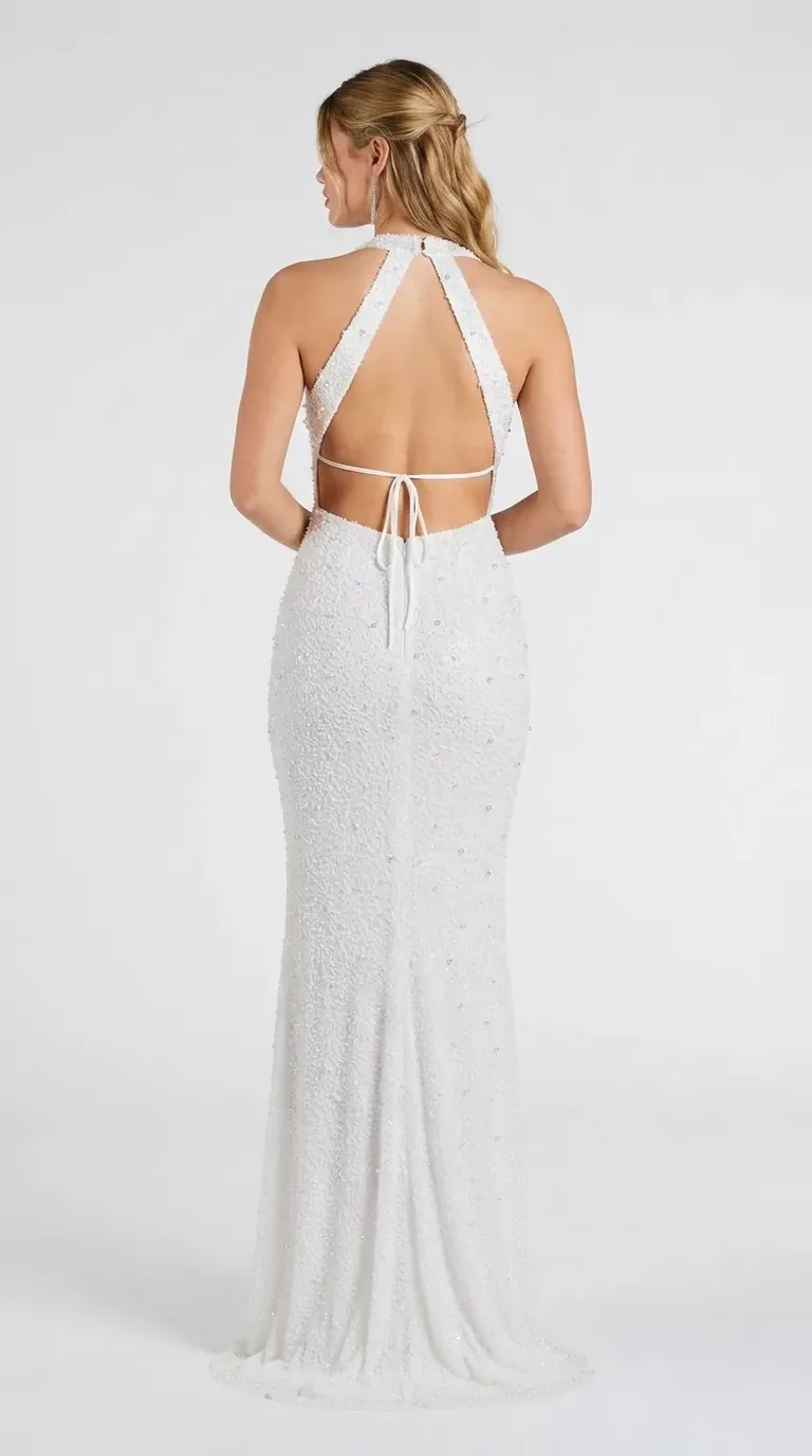 Vestido Marfil